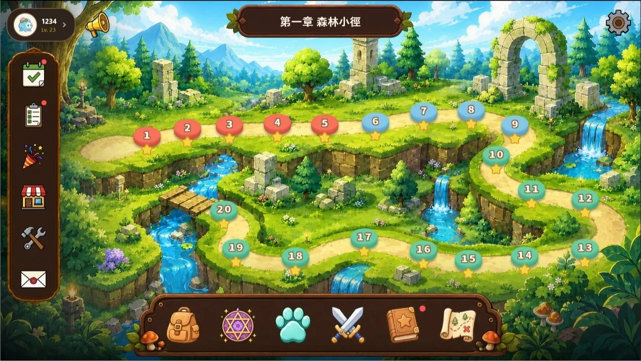 遊戲主畫面預覽